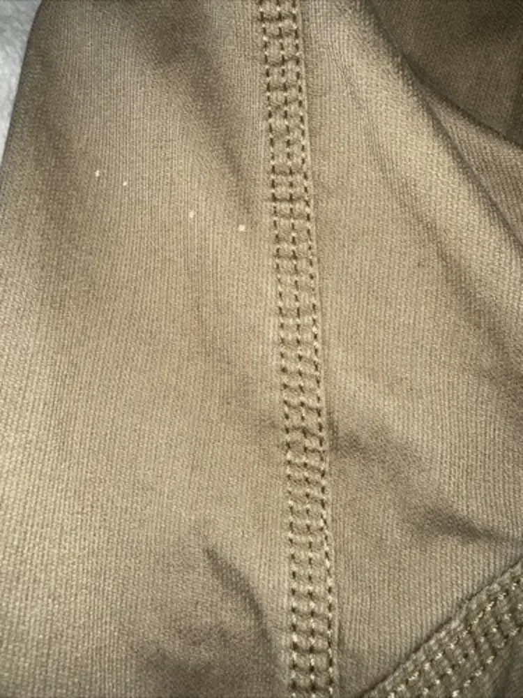 HTF Levi’s Commuter Jacket Hidden Pockets Nylon‎ Hood Khaki (see Measurements)